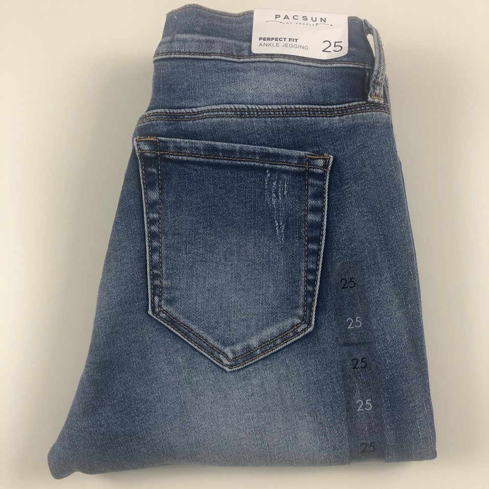Skinny Jean Square Patch || Blue Jean
